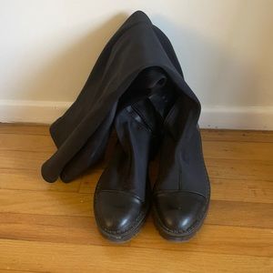 Zara knee high boots
